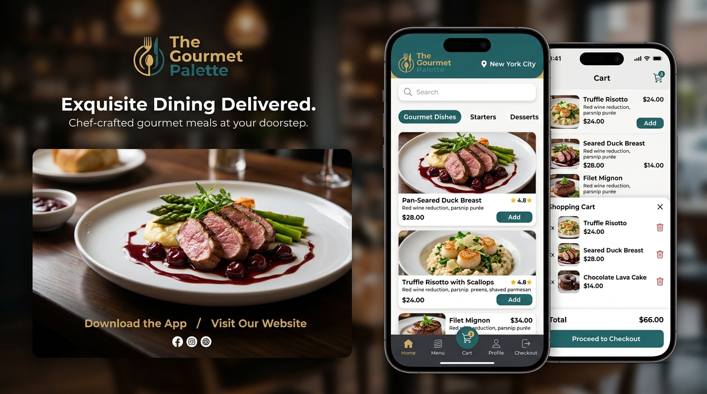 Food Delivery Website Preview